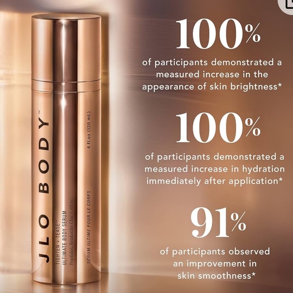JLO BEAUTY Tighten + Tease™ Ultimate Body Serum 4.06 Oz - Picture 4 of 9
